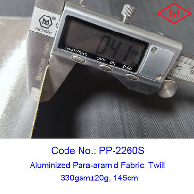 Temperature Resistance Up To 370°C 700°F Aluminized One Side Fabric Featuring High Abrasion And Tear Resistance Durable Material For Industrial