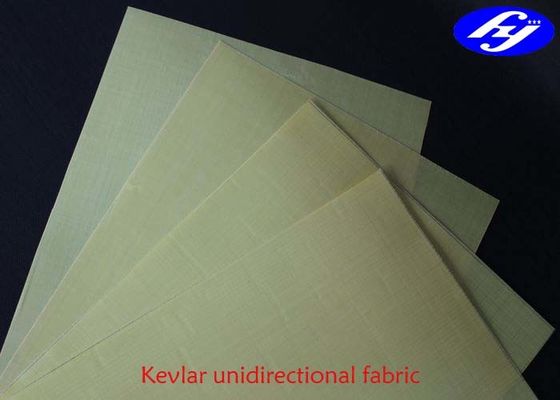 4 βαλλιστικό ύφασμα 0/90/0/90 Kevlar πτυχών για τις φανέλλες απόδειξης σφαιρών/το τεθωρακισμένο σώματος